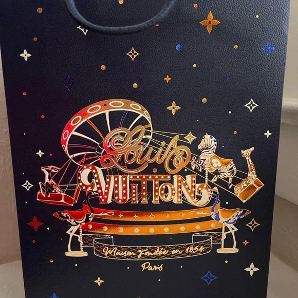 Louis Vuitton Paris Christmas 🎄 Bag & Box - Picture 6 of 8